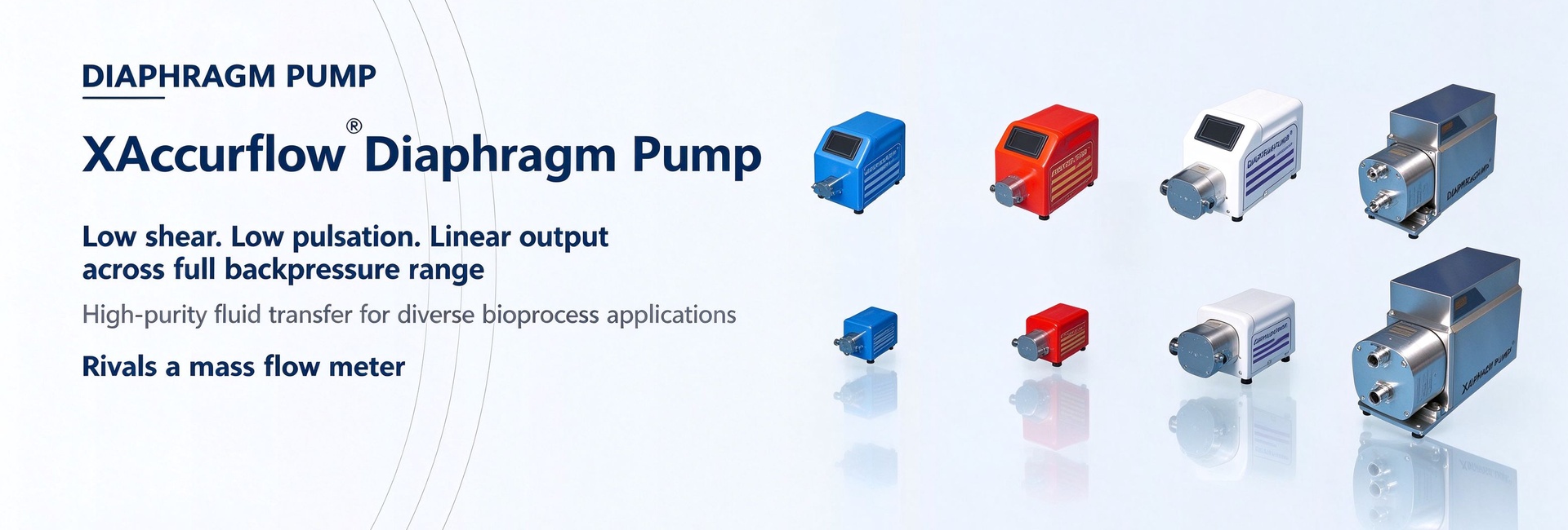 XAccurflow<sup>®</sup> High-Precision Diaphragm Pumps